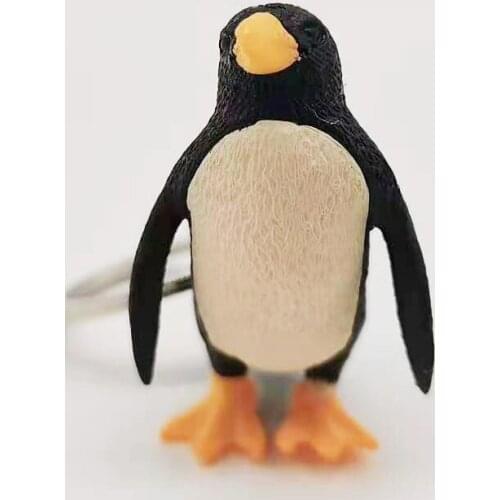 FREE SHIPPING BY DHL 100pcs/lot 2021 New Plastic Penguin Keychains Mini Penguin Keyrings Gifts