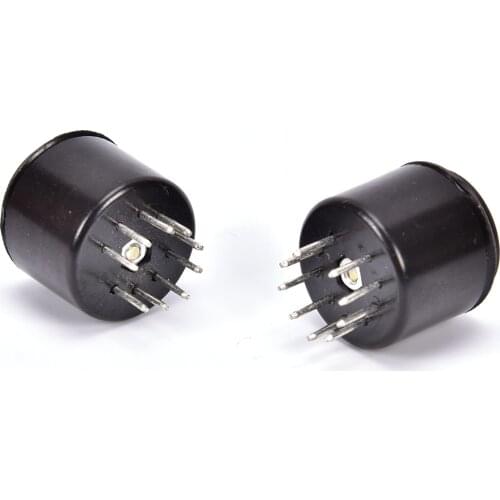 Amps Black Electrical Plugs 9 Pin 1500V Bakelite Vacuum Tube Saver Base For 12AX7 12AU7 ECC82 ECC83
