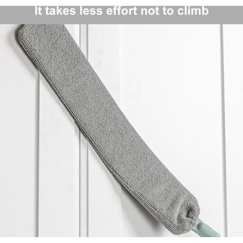 Long Crevice Dust Brush Telescopic Microfiber Dust Mites Cleaning Tools Artifact Cleaning Dust Household Cleaning Windows