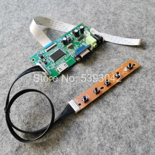 For N156HGE-EAB N156HGE-EAL EDP 30Pins WLED VGA monitor controller drive board laptop LCD screen 1920*1080 15.6" DIY kit