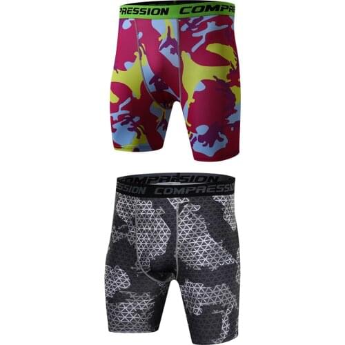 F plus R Mens Protective Athletic Performance Riding Boxer Shorts Compression Underwear (2-Pack)