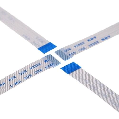 10pcs FPC FFC Flexible Flat Cable 15 PIN 0.5 mm pitch Same Sides Length 80 100 120 200 300mm Type A