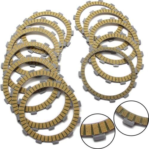 Motorcycle Clutch Friction Disc Plate Kit For Kawasaki Ninja ZX-12R ZX1200-A1H 2000 OEM:13088-1131 11 13088-1140 1 Accessories