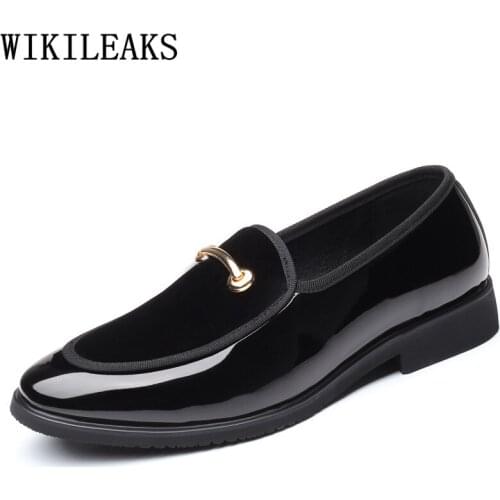 Loafers Men Dress Shoes Luxury Shoes Men Party Italian Dress Coiffeur Corporate Shoes for Men Formal Slip Dress Zapatos Hombre