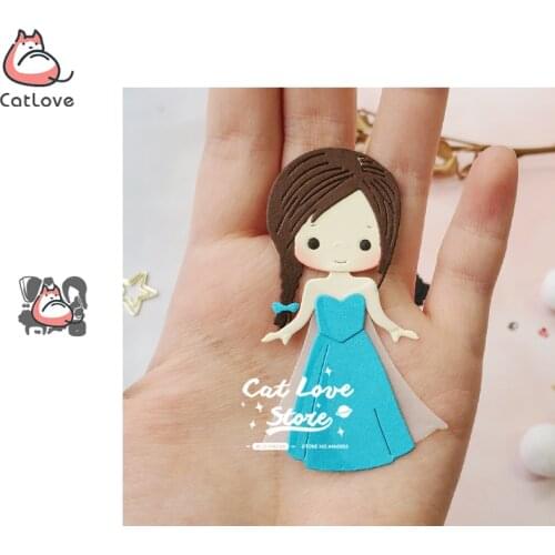 Princess Party Metal Cutting Dies Scrapbooking Stencil Die Cuts Card Making DIY Decorative Craft Embossing New Dies For 2020