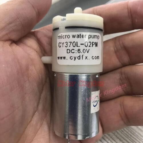 CY370L-02pm DC 6V 3W Mini Negative Pressure Breast Pump Micro Mute Air Pump Vacuum Self-priming Suction Pump