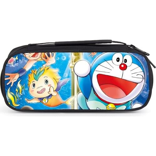 Cartoon Doraemon Pencil Case Children Boy Girl School Pouches Kids Student Stationery Bag Pen Bag Kids Purse Wallet Gift
