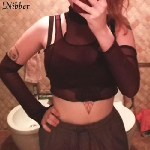 Женские прозрачные майки NIBBER China At AliExpress