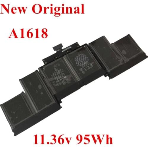 New Original Laptop replacement Li-ion Battery for Apple MacBook Pro Retina A1618 A1398 2015 11.36V 95Wh