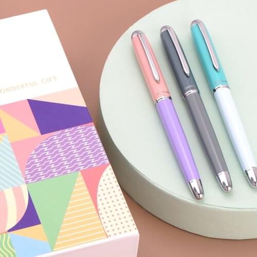 Natami Fountain Pen German Schmidt EF Tip Metal Calligraphy Pen Gift Box Pen