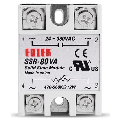 Resistance SSR-80VA Shift Module Voltage Regulator Single Phase Solid State Relay Volt Regulator Fully Isolated