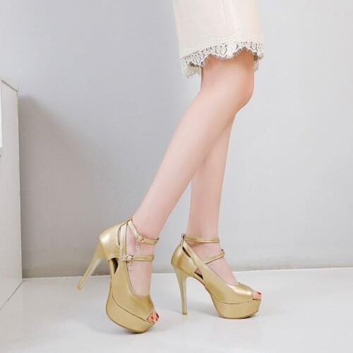 SAMSACQ Early Spring New Comfortablethick With High Fashion Show Thin Joker Fish Mouth Shoes Lady Sandals