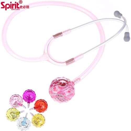 Spirit Professional stetoskop Sparking diamond Pediatric single head stethoscope kids child children stetoskop made in Taiwan