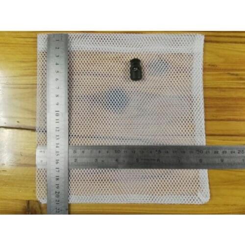 500pcs drawstring mesh jewelry bags laundry bags 21*21cm gift bag pouch for gift vanilla phone jewelry packaging and storage