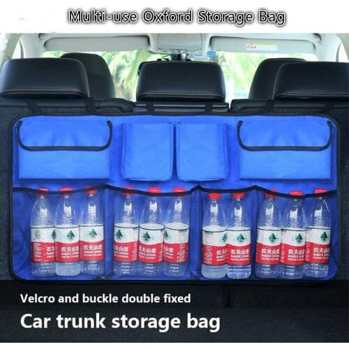 Car Backseat Multi-use Oxford Storage Bag for Hyundai Solaris I30 IX35 I20 Accent Tucson Kona Audi A6 C6 B8 A3 A4 4F TT MK2 2020