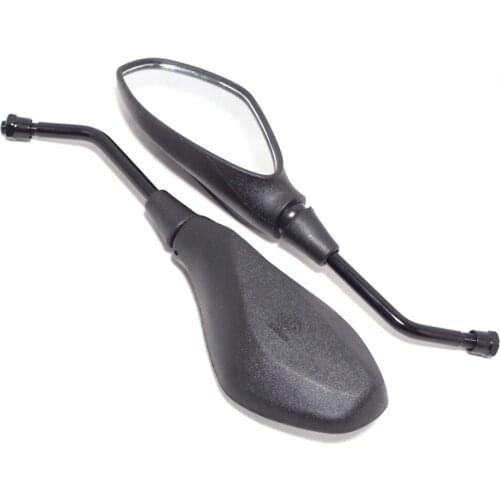 E0148 10MM Motorcycle Scooter Rearview Mirror Motorbike Mirrors Side Convex Mirror E-Bike Rear View Back Side