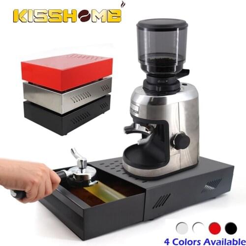 Stainless Steel Coffee Grounds Knock Box 4 Colors Espresso Residue Drawer Style Storage Boxes for Barista Cafe Grounds Container