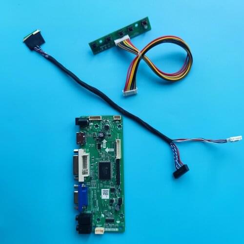 Kit For NT156WHM-N50 40pin LVDS LED LCD Controller board HDMI DVI M.NT68676 VGA Screen 1366X768 Panel monitor 15.6"