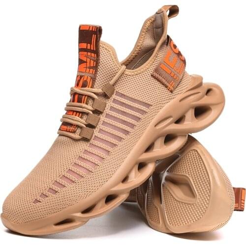 Men Lightweight Blade Shoes Shockproof Lack Up Breathable Male Sneakers Height Increase Tenis Masculino Shoes Man Basket Homme