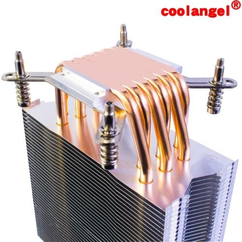 LGA 2011 2 4 6 Heat pipe Cpu Cooler 4PIN PWM120MM Mute CPU FAN Computer processor LGA X79 X99 X299 2099 motherboard CPU radiator