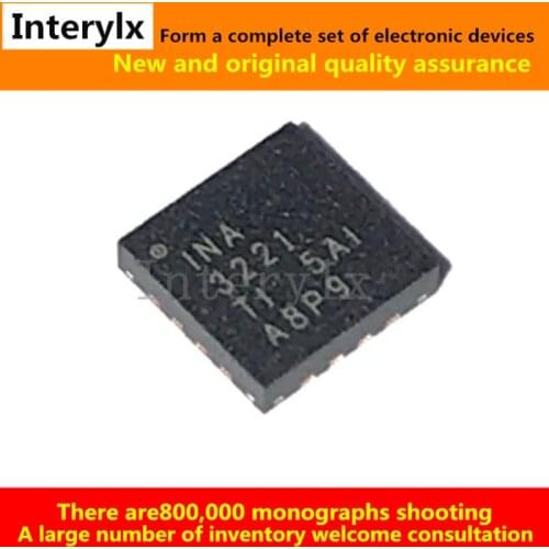 1pcs INA3221AIRGVR INA3221 INA3221AIRGVT QFN-16 Voltage monitor chip IC The spot