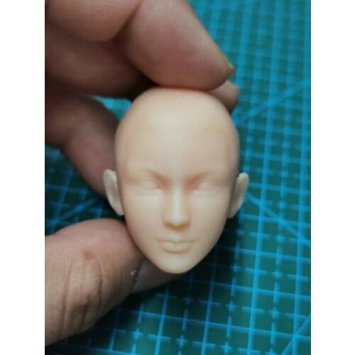 1/6 Scale Die or Alive Momiji Beauty Girl Unpainted Head Model for Toys Gifts DIY