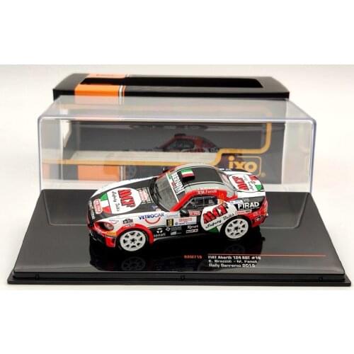 IXO 1:43 For FIAT Abarth 124 RGT #10 Rally Sanremo 2019 RAM719 Diecast Models Toys Car