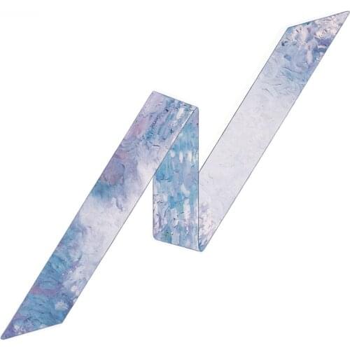 New Womens Silk Hair Scarf Hair Accessories Ribbon Headband Design Wrist Towel Headscarf Foulard Bag Handle Scarves