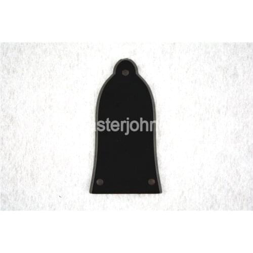 Bulk 10pcs Black Bell Acoustic Guitar 2 Holes Truss Rod Cover Plates