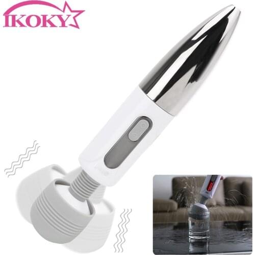 Orgasm Squirt Massage Clitoris Stimulate Vibrator Lightning Massager Female Masturbation Magic Wand AV Stick Sex Toys for Women