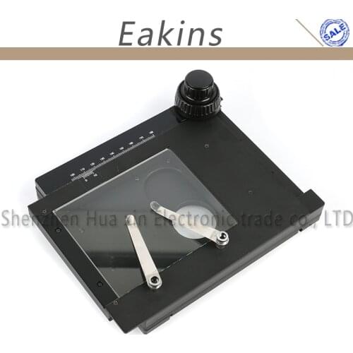 X Y General Measuring Stage Movable Table Precise Mobile Positioning For Stereo Optical Microscope Small Workpiece Observation