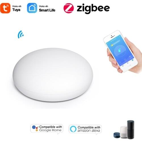 Tuya Zigbee3.0 Leak Alarm Water Flood Detector Smart Home Alarm Overflow And Full Water Remote Alarm Smart Automation Modules