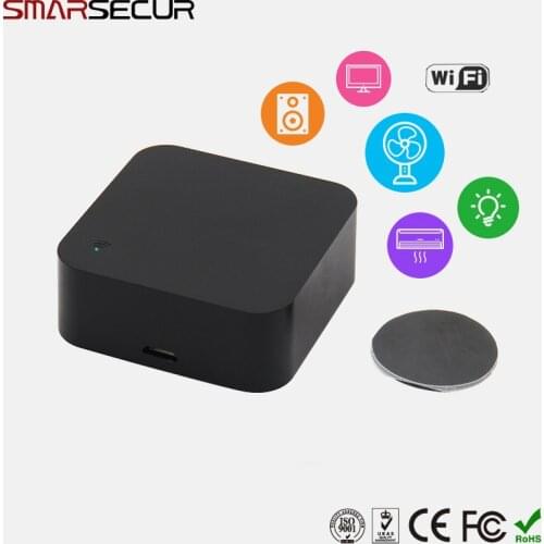 Smarsecur RM Universal Intelligent WiFi/IR/4G Wireless Remote Controller Via Phone Smart Home Automation