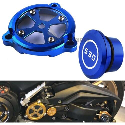 For YAMAHA TMAX 530 DX SX 2012-18 Motorcycle Refit Decorative Body Plug Frame Hole Cover Front Drive Shaft Cover Guard Protector