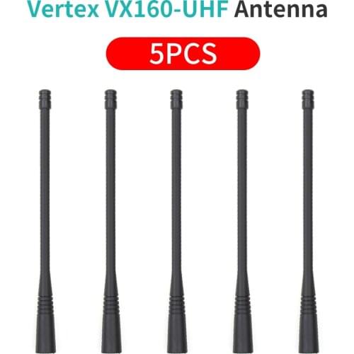 5 Pack UHF Antenna for Vertex Standard VX150 VX151 VX152 VX160 VX110 VX130 VX131 VX132
