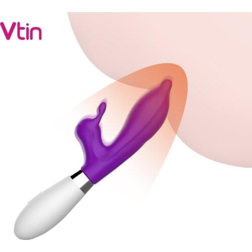 G Spot Dildo Rabbit Vibrator for Women Orgasm Adult Toys Silicone Waterproof Female Vagina Clitoris Massager Sex Toys For Women