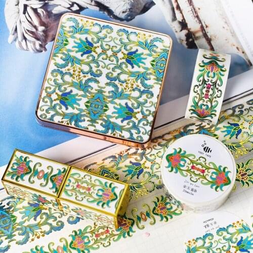 Vintage National Foreign Lipstick Mask Washi Tapes Bullet Journal Masking Tape Adhesive Tape DIY Scrapbooking Washi Stickers
