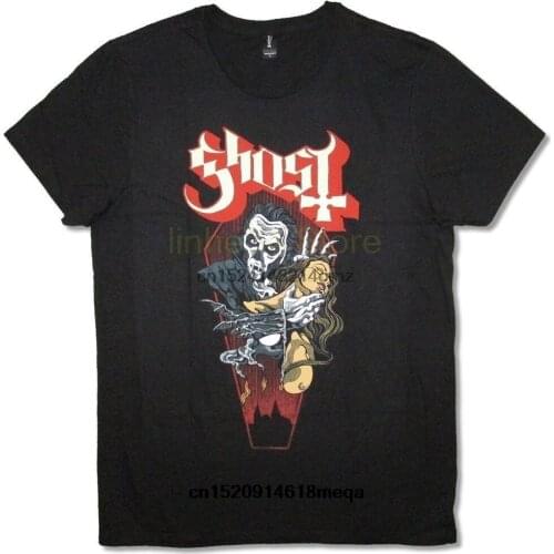 Funny t shirts Ghost BC Dracula Papa Emeritus Black Men Casual T-Shirt