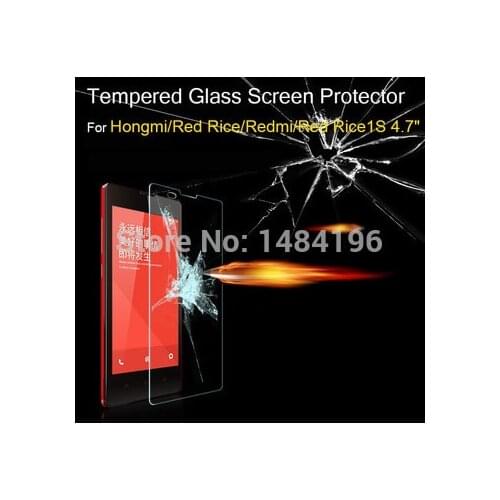 For Xiaomi Hongmi RedMi 1S Premium Tempered Glass Screen Protector Film for Xiaomi Hongmi Red Rice Mi RedMi 1S 4.7"