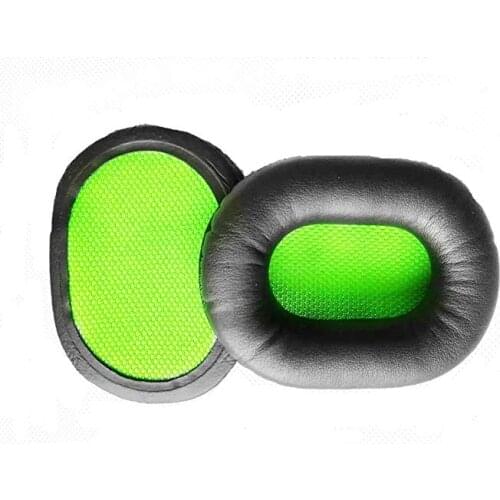1 Pair of Ear Pads Replacement Earpads for Razer Battlefield 3 4 Headset Pad Cushion Cups Cover Headphone Repair Parts