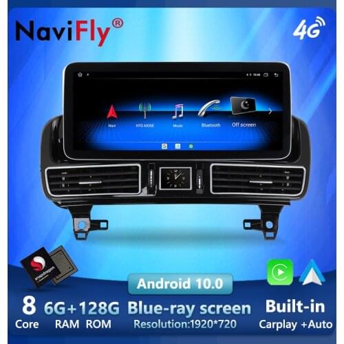 1920*720 128G Carplay Android 10 Screen Car Multimedia Player For Mercedes Benz GLE GLS 2016-2018 ML GPS Navigation Audio Radio