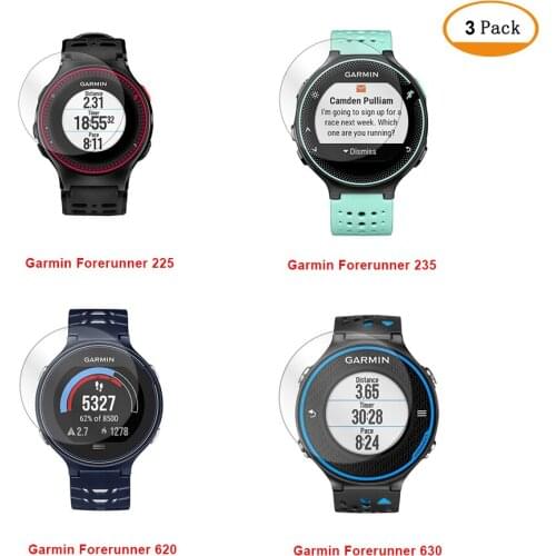 2.5D Tempered Glass Film Screen Protector for Garmin Forerunner 225/235/620/630