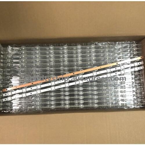 New 2 PCS 10LED 867mm LED backlight strip for LG TV 43UJ670V 43LV340C-UB E74739 43 V17 ART3 2867 REV0.3 1