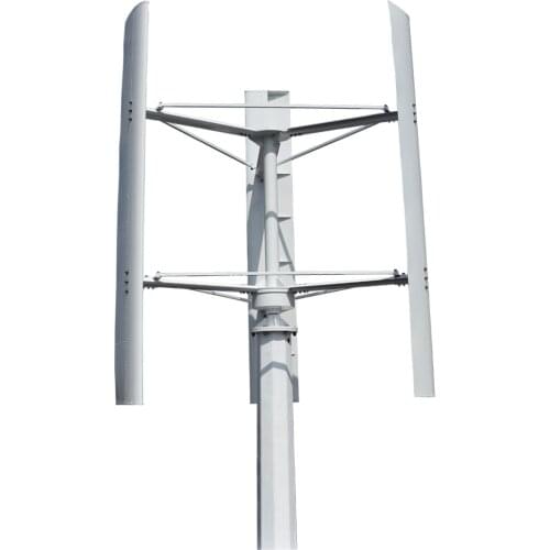 3kw permanent magnet generator vertical wind turbine 3 phase AC with solar hybrid charge controller