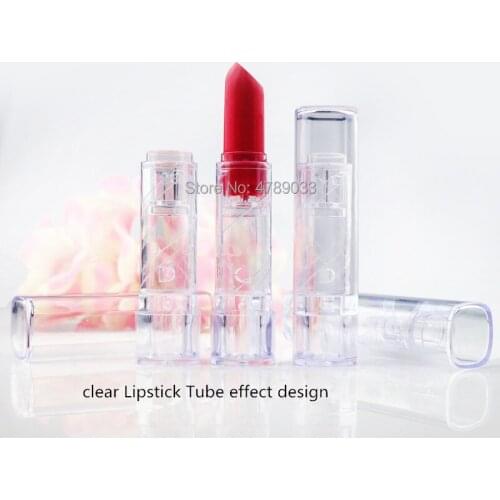 30/50/100pcs 12.1mm Empty Lipstick Tubes Round Lip Balm Tubes DIY Homemade Makeup Cosmetics Containers Tool Refillable Bottles