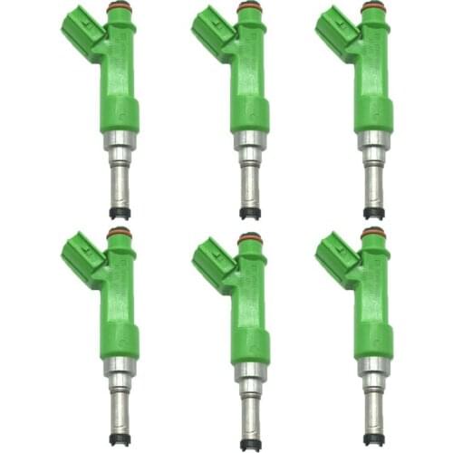 6pcs Fuel Injector FOR Toyota CAMRY RAV4 SIENNA VENZA 1ARFE 2ARFE 2.7L 3.5L 09-13 # 23250-36010 23250-0V030 23250-0V010