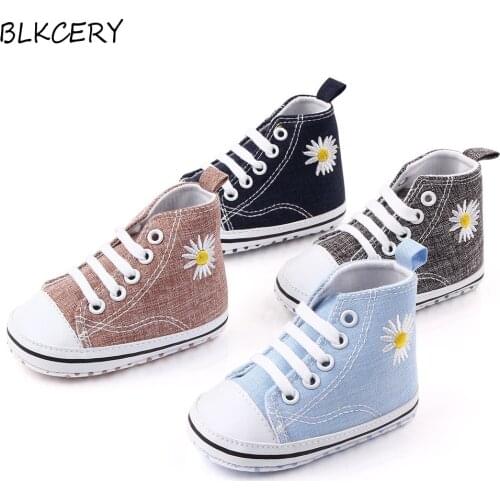 Fashion Newborn Baby Boy Boots Training Toddler Trainers Tenies Shoes for 1 Year Old Girls Booties Infant Booty Flowers Footwear