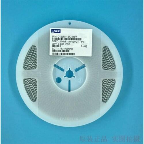 C1206N472J501T CAP CER 1206 4.7NF 472J ±5% 500V NPO Ceramic Capacitor 2000000pcs Ceramic Capacitor