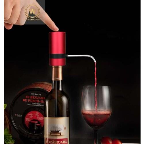 One-Click Electronic Wine Decanter Automatic Red Wine Pourer Aerator Decanter Dispenser Wine Tool Bar Accessories Pourer-aerator