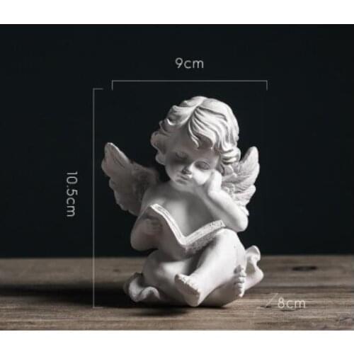 Angel figure crafts decoration Statue Sculpture angel handicraft decoration creative home tabletop decoration